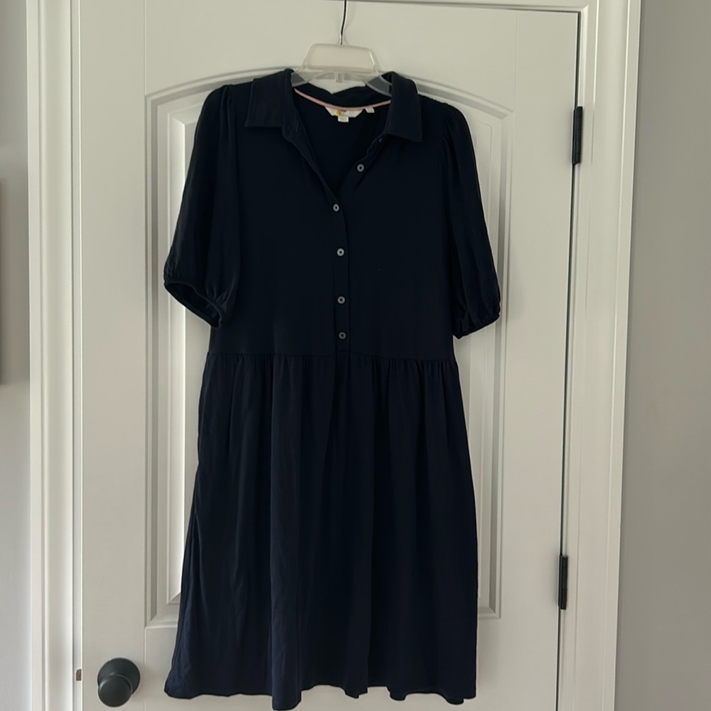 Boden Soft Shirt Dress size 12 L